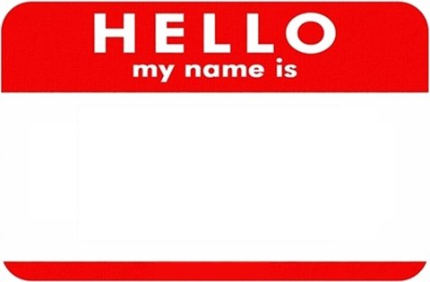 name-tag